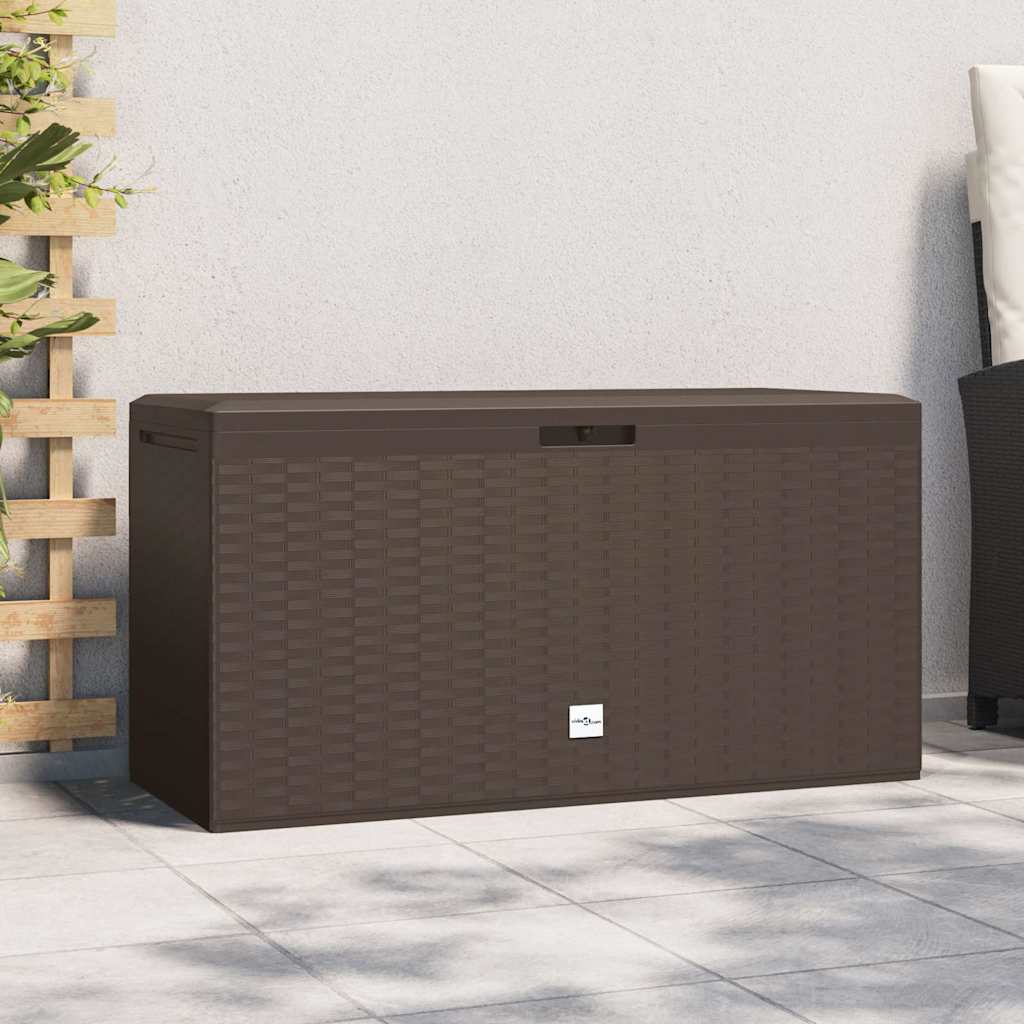 Gartenbox Braun 114x47x60 cm