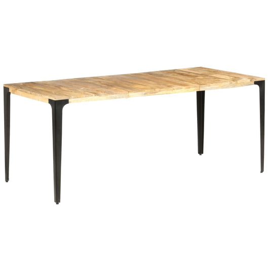 Esstisch 180 x 90 x 76 cm Mango Massivholz