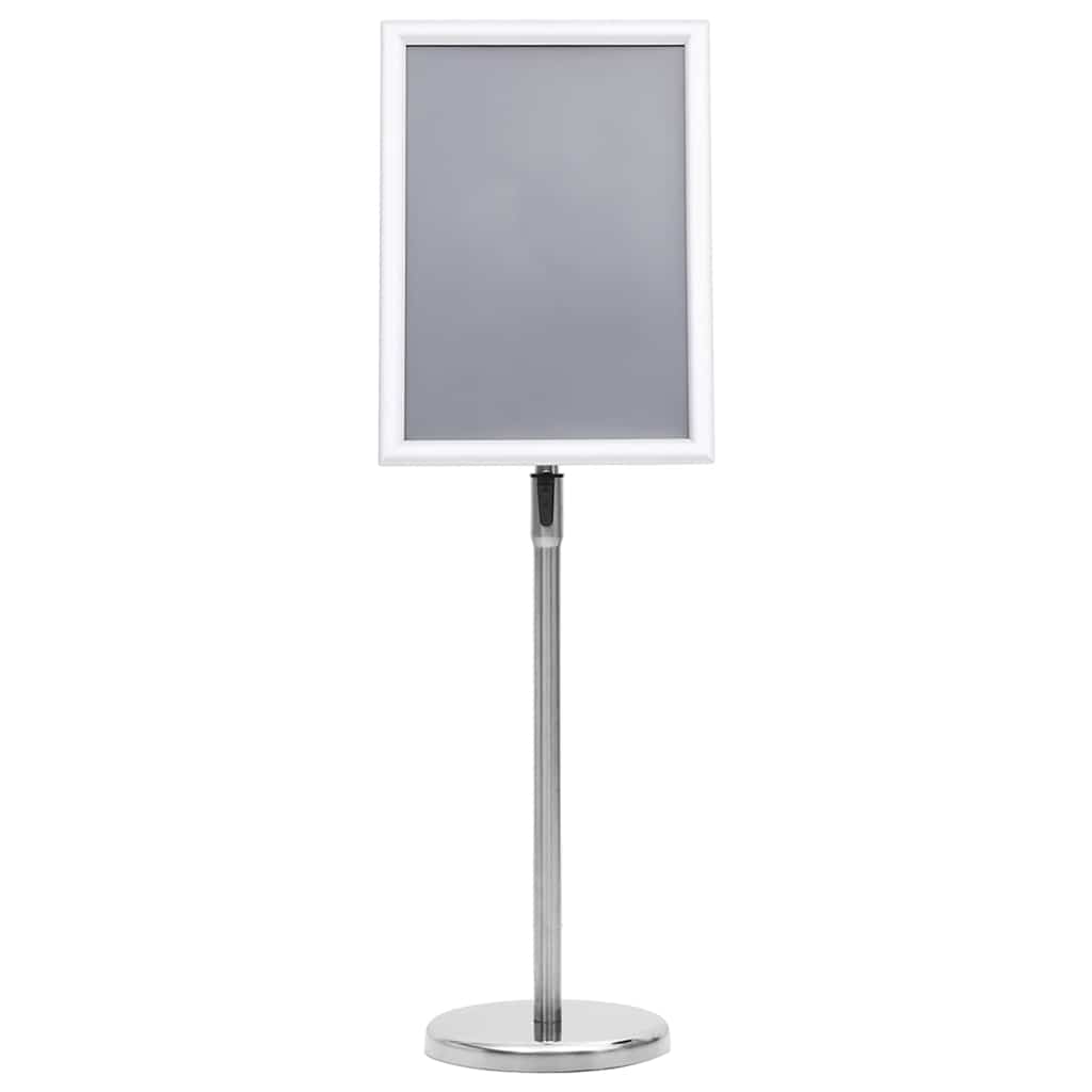 A3-Plakatständer Silbern Aluminiumlegierung