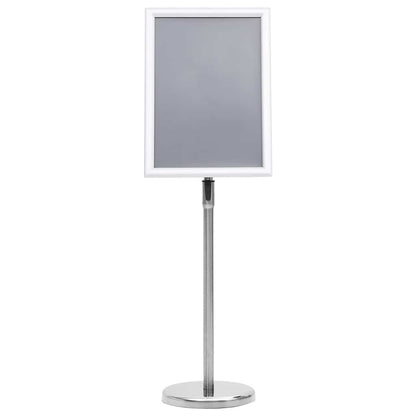 A3-Plakatständer Silbern Aluminiumlegierung