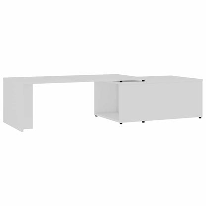 Couchtisch Weiß 150x50x35 cm Holzwerkstoff