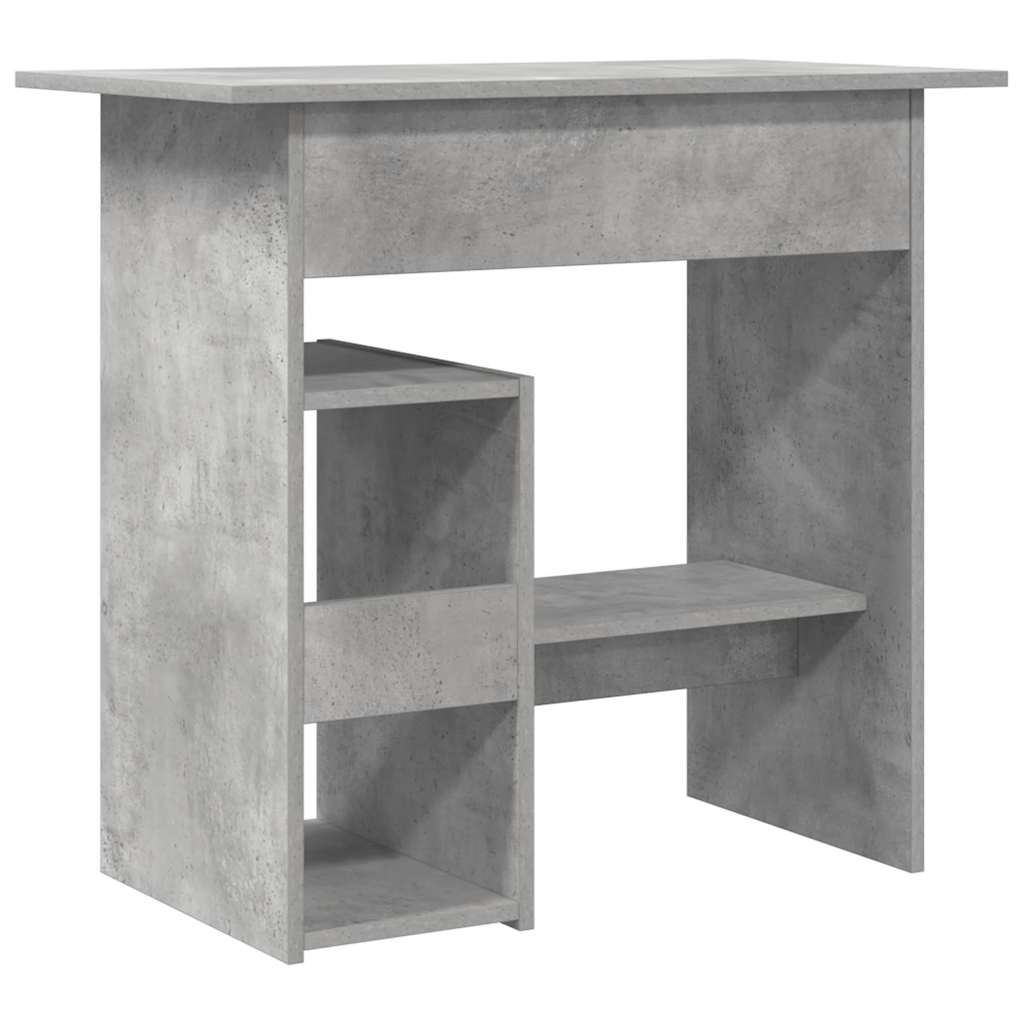 Schreibtisch Betongrau 80x45x74 cm Holzwerkstoff