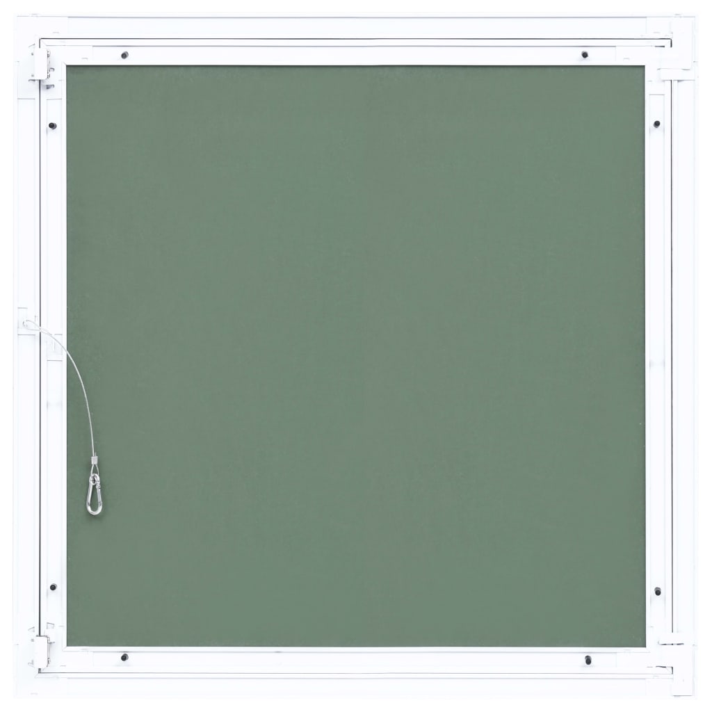 Revisionsklappe mit Aluminium-Rahmen und GK-Einlage 400x400 mm