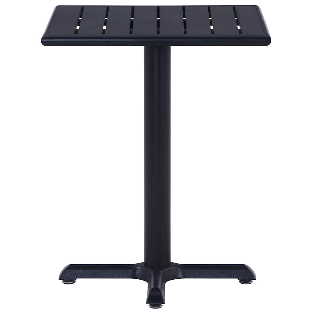 Gartentisch Schwarz 60x60x75 cm