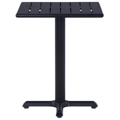 Gartentisch Schwarz 60x60x75 cm