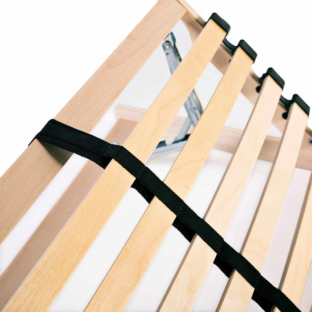 Lattenroste 2 Stk. mit 28 Latten 7 Zonen 90x200 cm