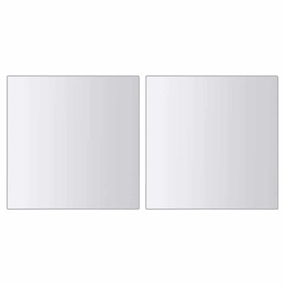 48-tlg. Spiegelfliesen-Set Quadratisch Glas