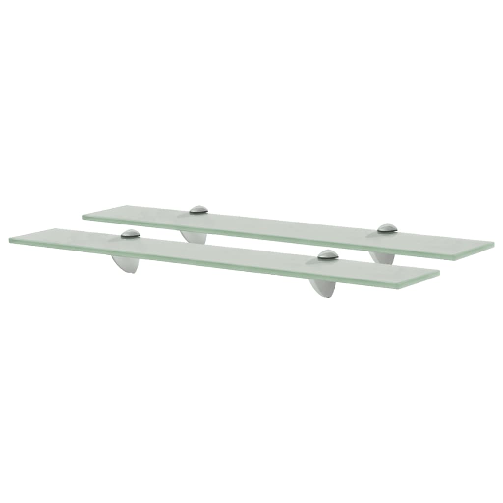 Schweberegale 2 Stk. Glas 60x20 cm 8 mm