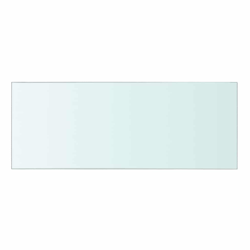 Regalböden 2 Stk. Glas Transparent 40x15 cm