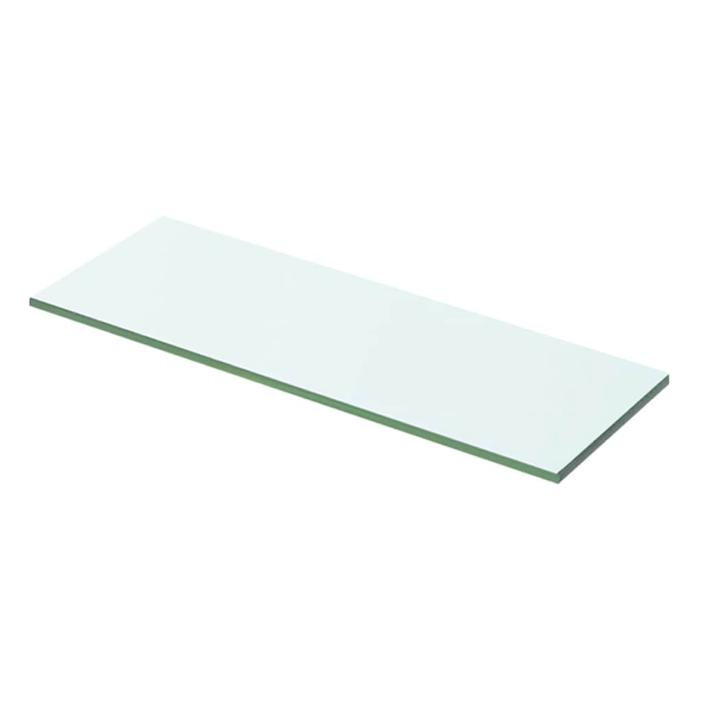 Regalböden 2 Stk. Glas Transparent 50x12 cm