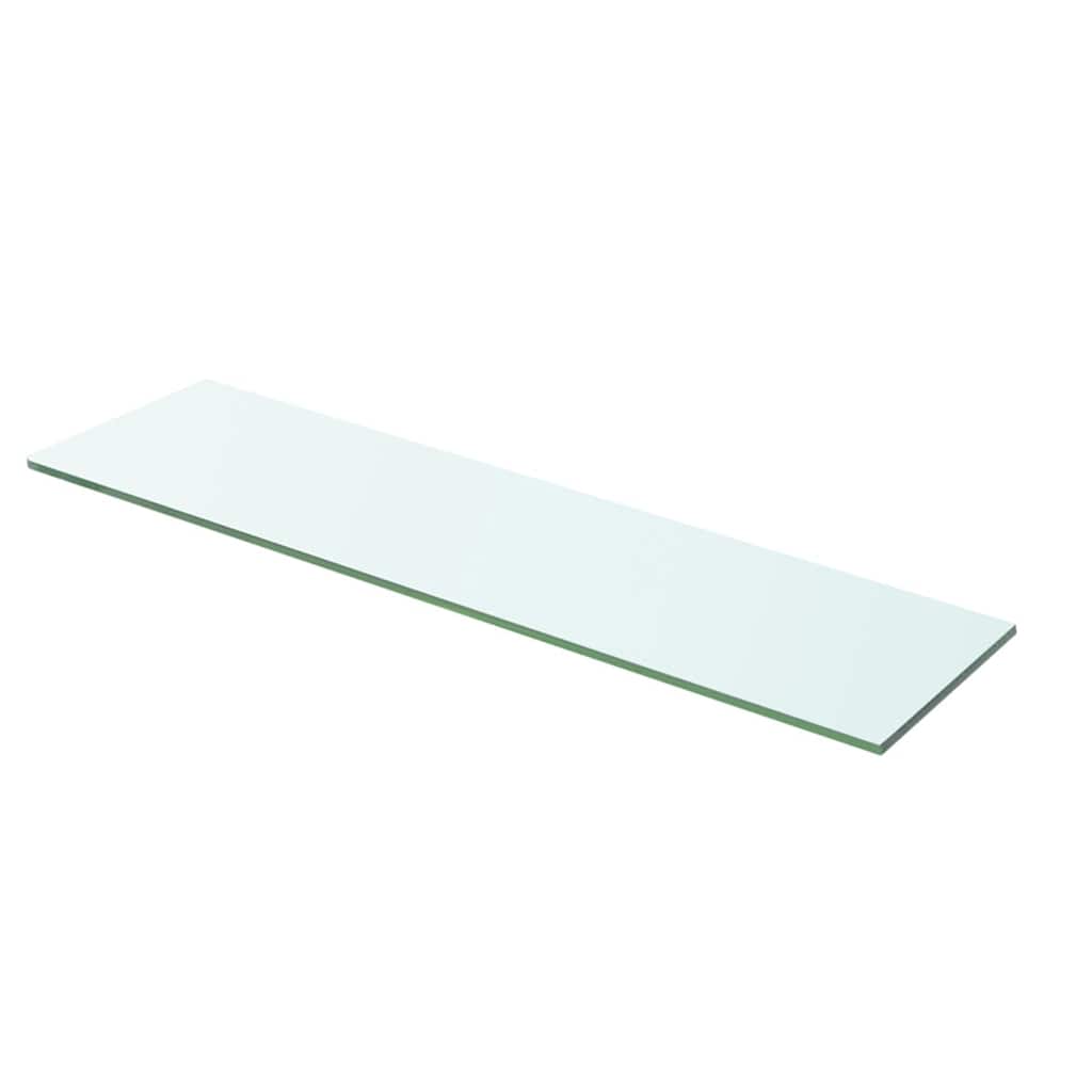 Regalböden 2 Stk. Glas Transparent 60 x 12 cm