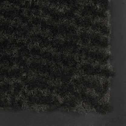Schmutzfangmatten 2 Stk. Rechteckig Getuftet 60x90 cm Schwarz
