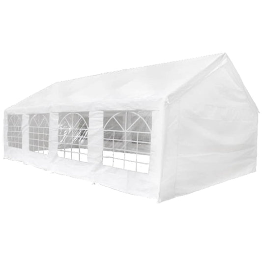 Pavillon Weiß 8 x 4 m