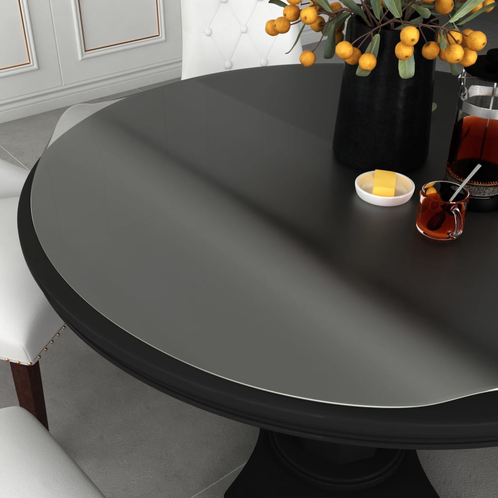 Tischfolie Matt Ø 80 cm 1,6 mm PVC