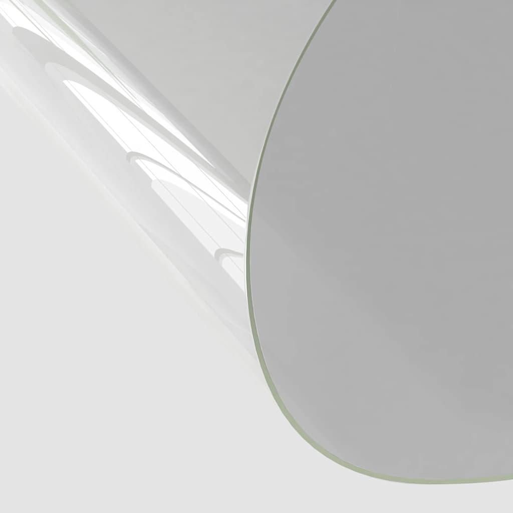 Tischfolie Transparent Ø 90 cm 1,6 mm PVC