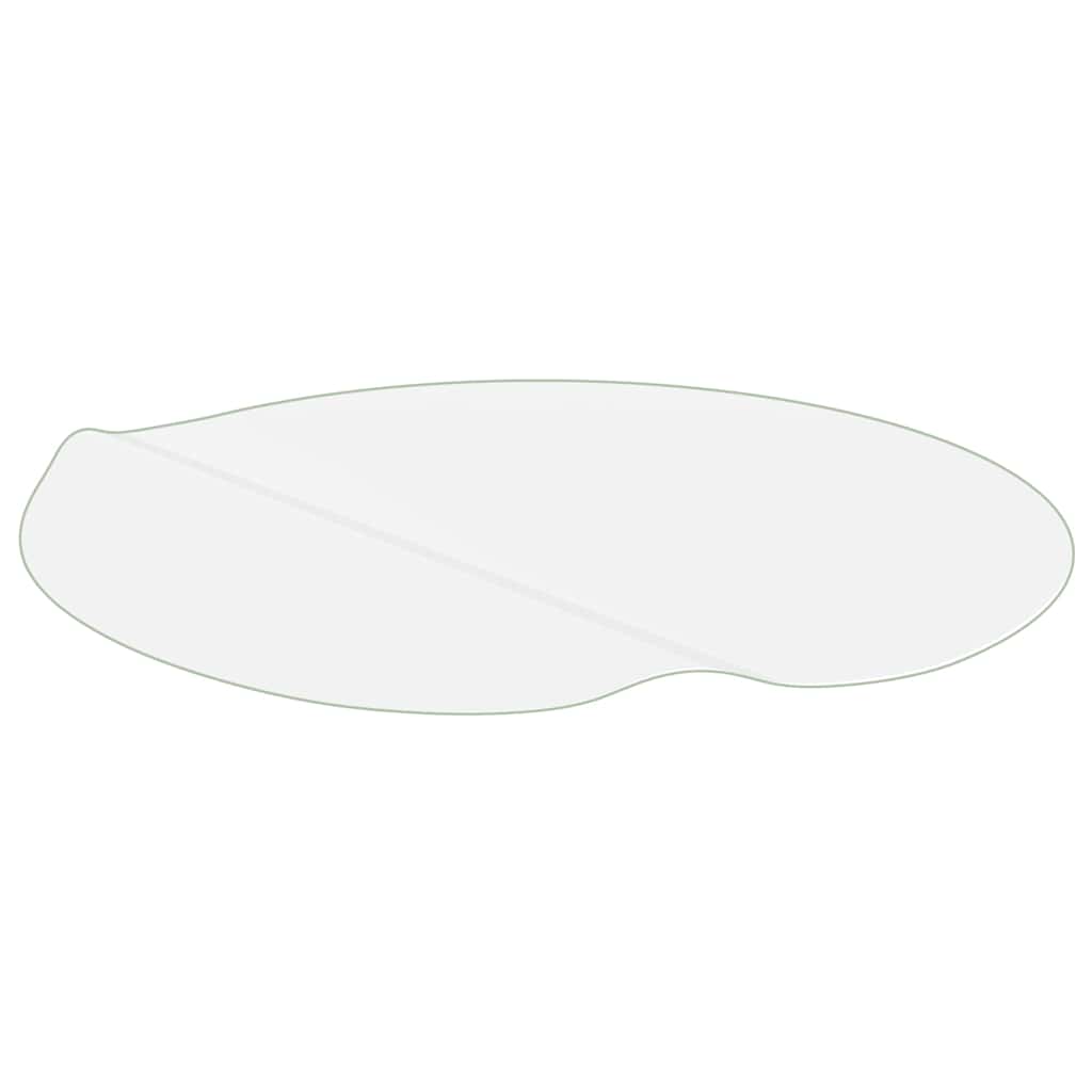 Tischfolie Transparent Ø 90 cm 1,6 mm PVC
