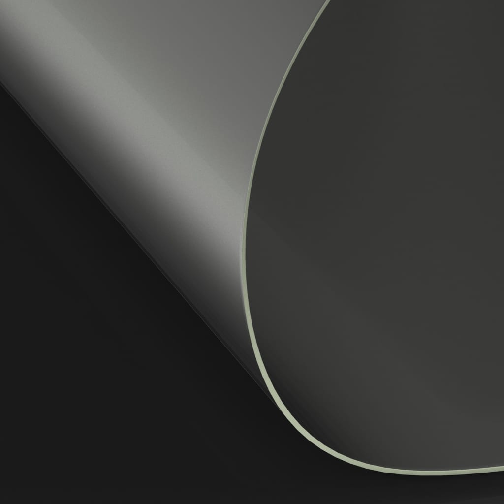 Tischfolie Matt Ø 90 cm 2 mm PVC