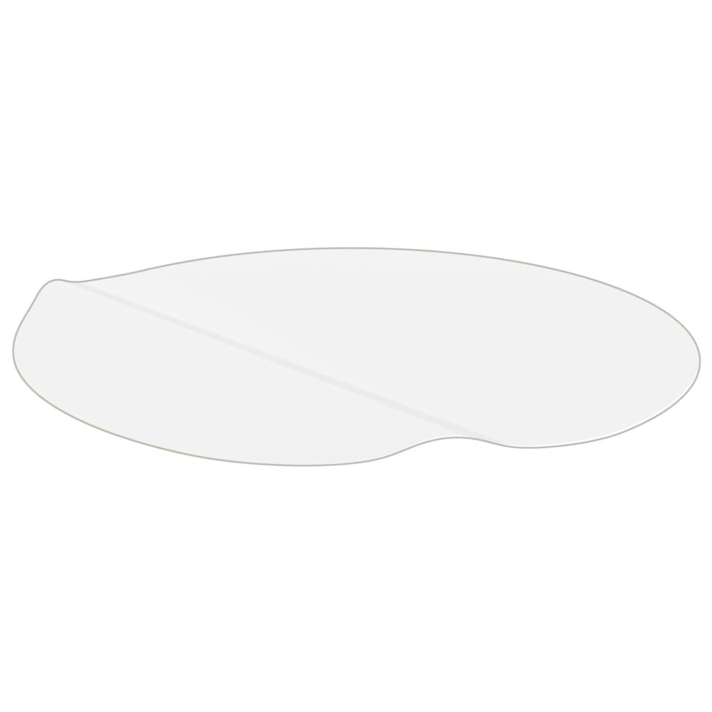 Tischfolie Matt Ø 90 cm 2 mm PVC