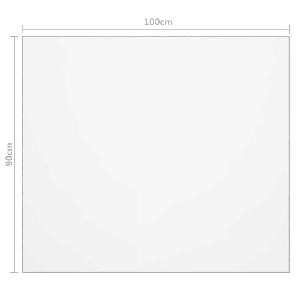 Tischfolie Matt 100x90 cm 1,6 mm PVC