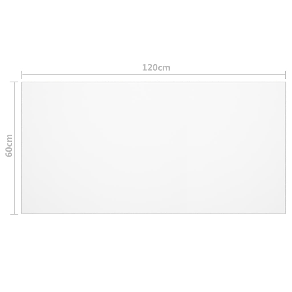Tischfolie Matt 120x60 cm 1,6 mm PVC