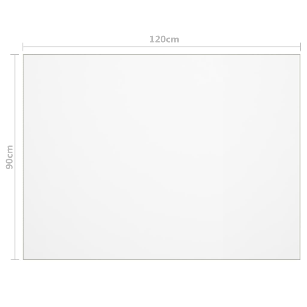 Tischfolie Matt 120x90 cm 1,6 mm PVC