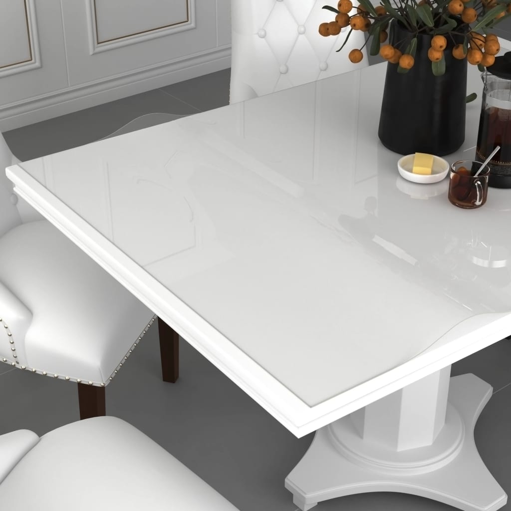 Tischfolie Transparent 140x90 cm 1,6 mm PVC