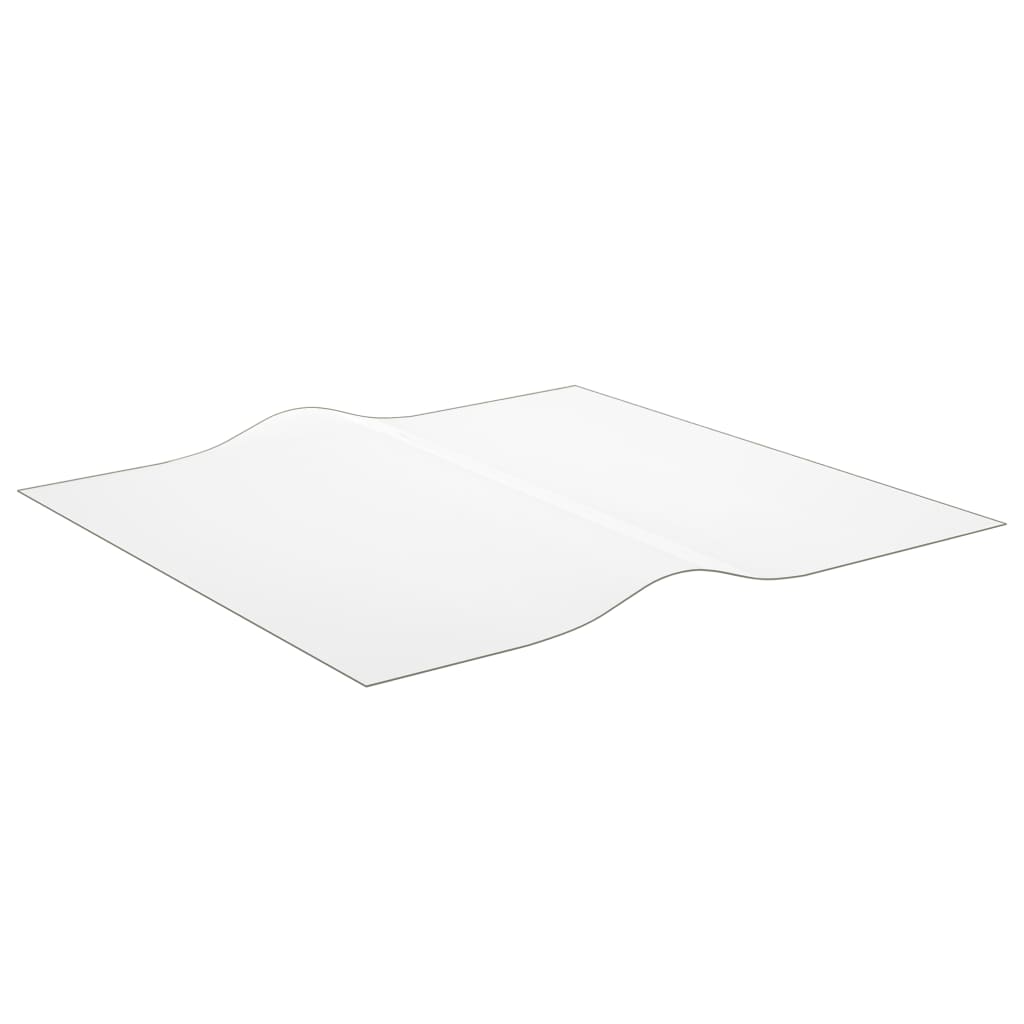Tischfolie Transparent 80x80 cm 1,6 mm PVC