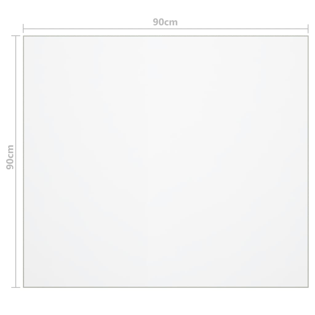 Tischfolie Matt 90x90 cm 1,6 mm PVC