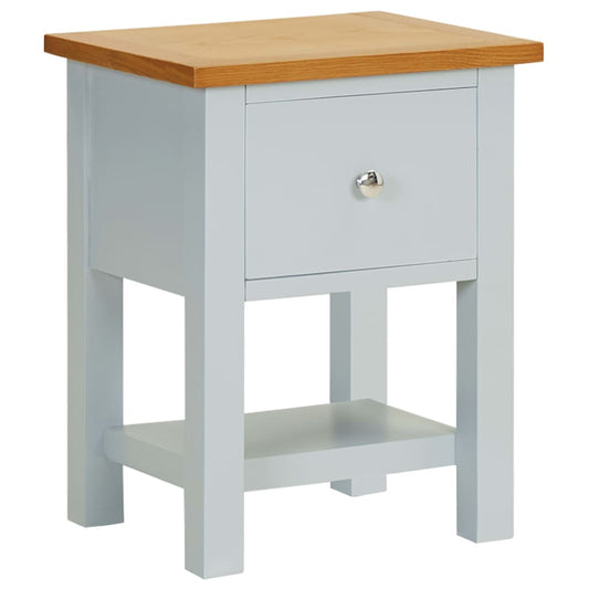 Nachttisch 36x30x47 cm Massivholz Eiche