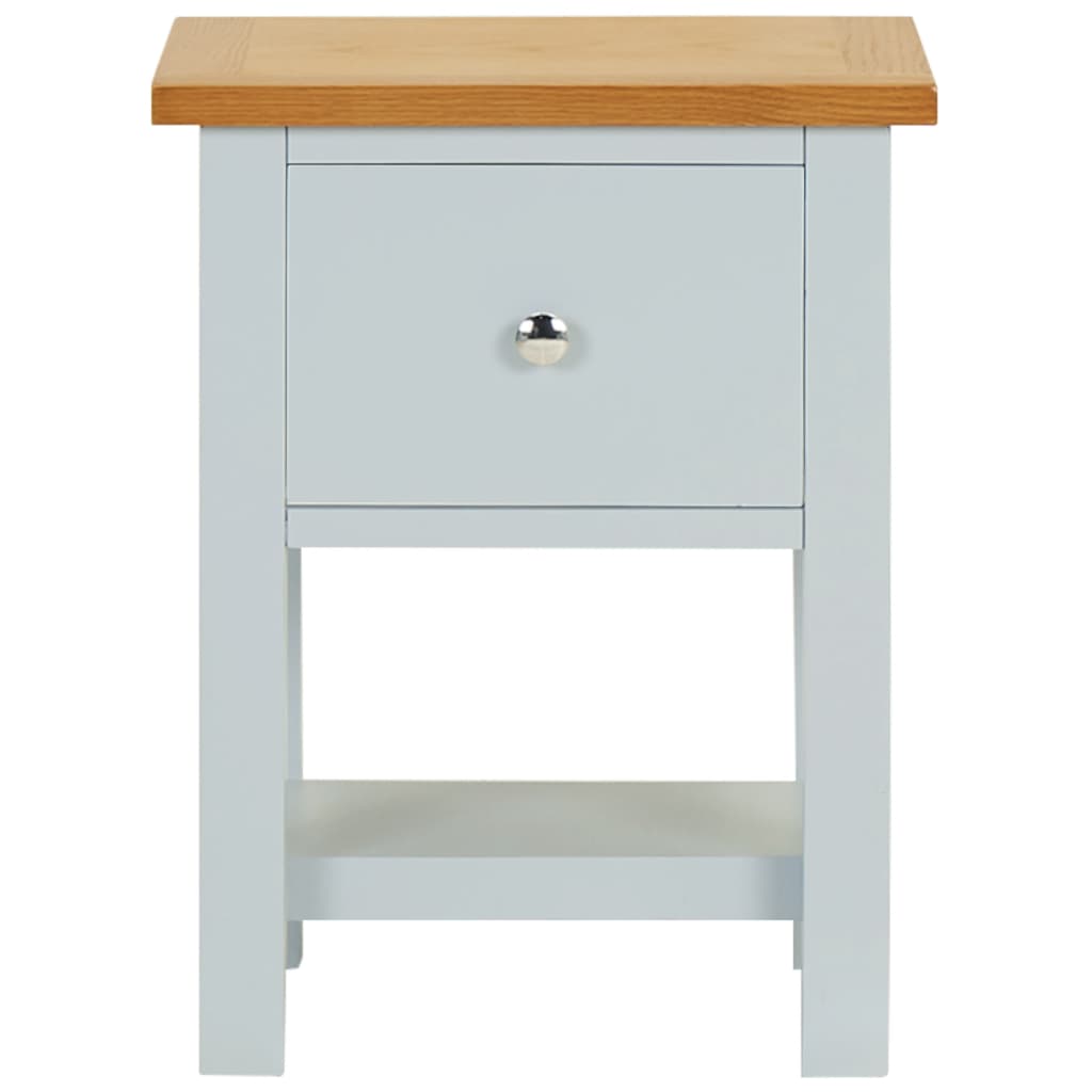 Nachttisch 36x30x47 cm Massivholz Eiche