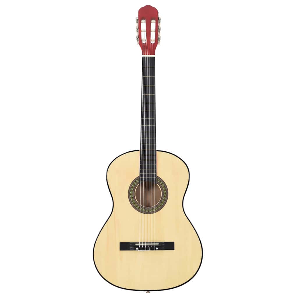 Klassische Gitarre für Anfänger 4/4 39" Lindenholz