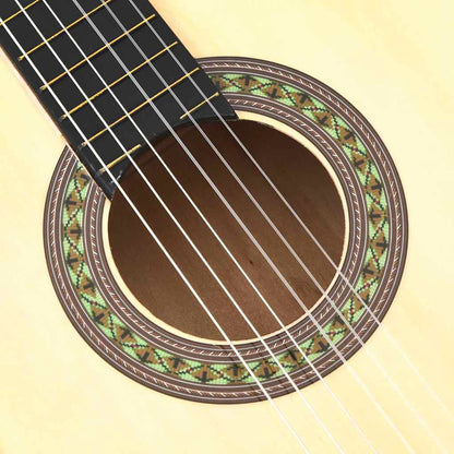 Klassische Gitarre für Anfänger 4/4 39" Lindenholz