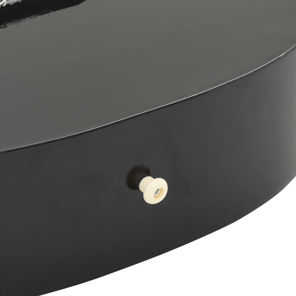 12-tlg. Klassikgitarren-Set für Anfänger Schwarz 4/4 39