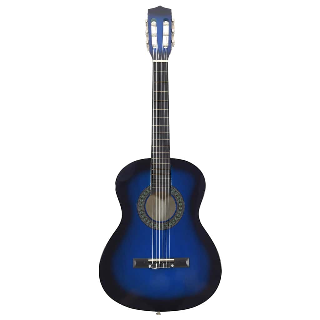 Klassikgitarre für Anfänger und Kinder Blau 3/4 36