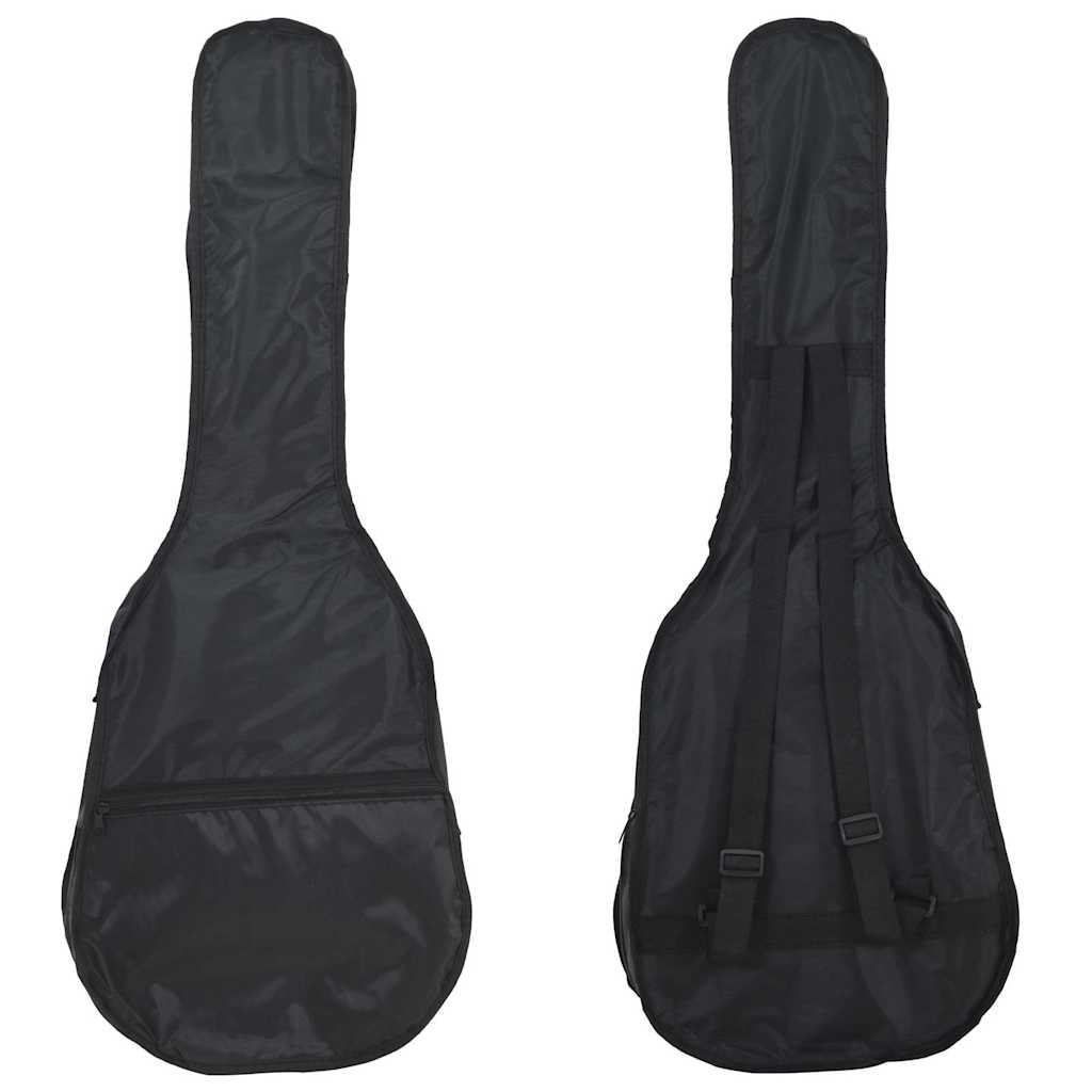 8-tlg. Klassikgitarren-Set für Anfänger Schwarz 1/2 34