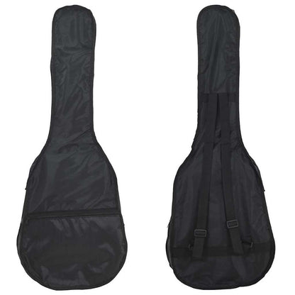8-tlg. Klassikgitarren-Set für Anfänger Schwarz 1/2 34
