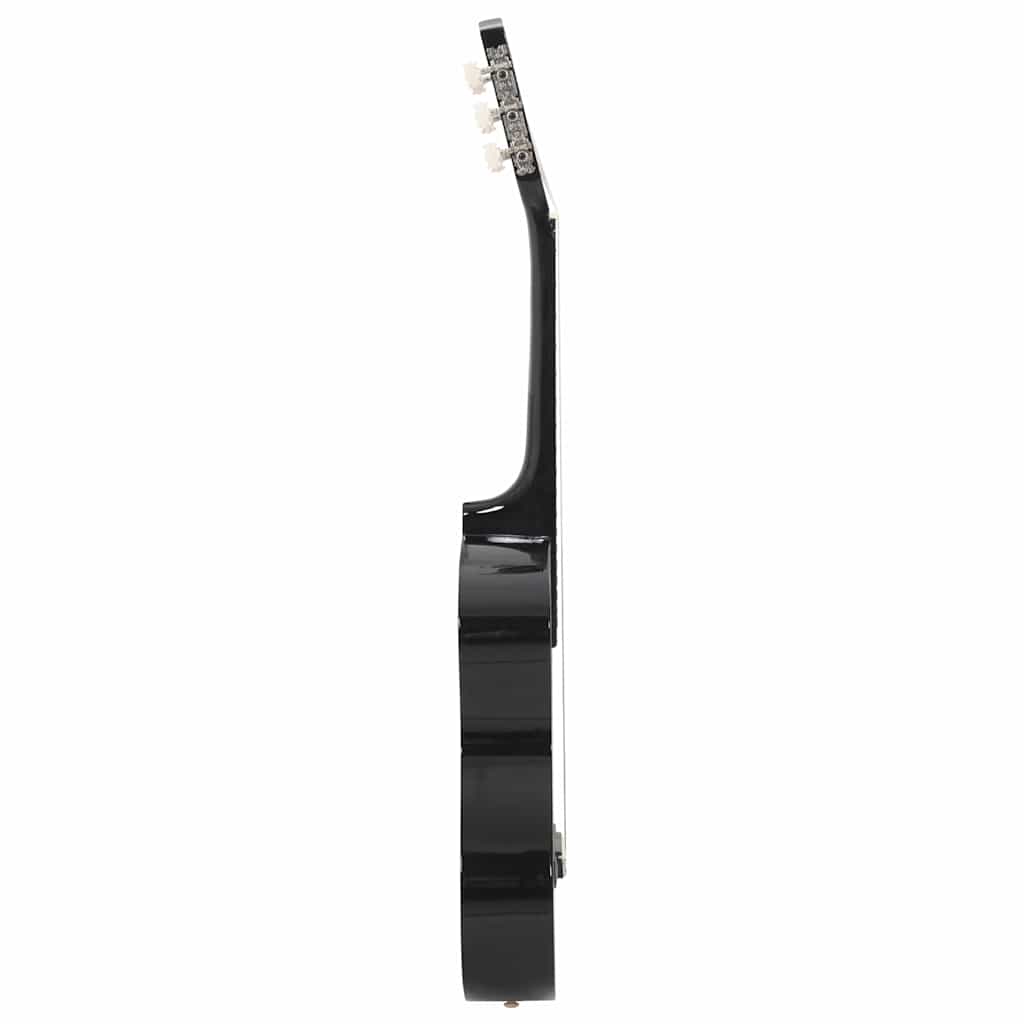 8-tlg. Klassikgitarren-Set für Anfänger Schwarz 1/2 34