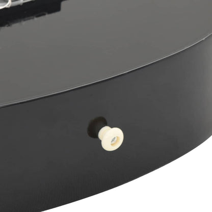 8-tlg. Klassikgitarren-Set für Anfänger Schwarz 1/2 34