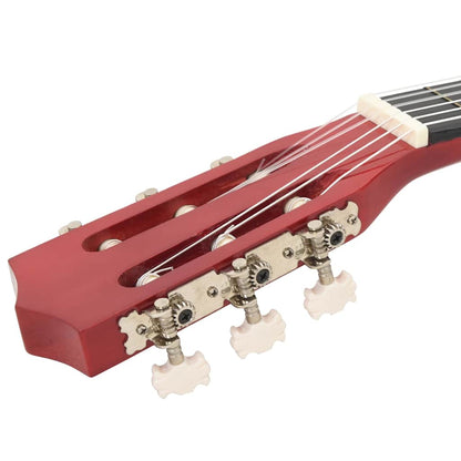 8-tlg. Klassische Gitarre Set für Anfänger 1/2 34