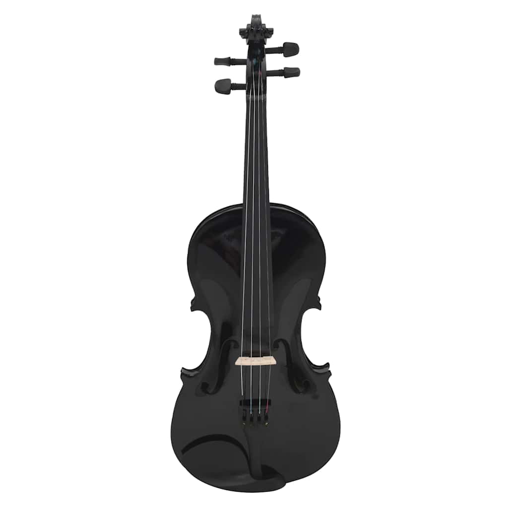 Violine Komplettset mit Bogen und Kinnhalter Helles Holz 4/4