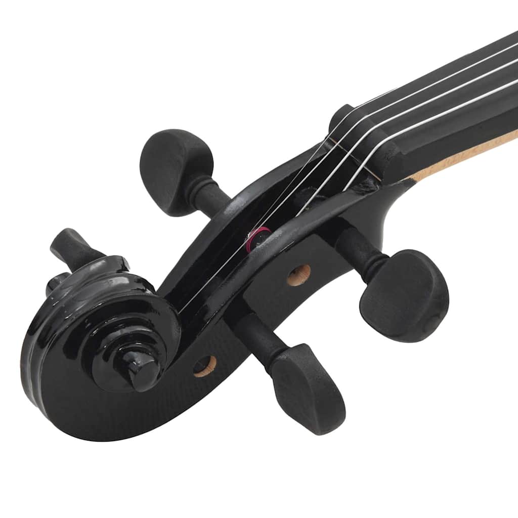 Violine Komplettset mit Bogen und Kinnhalter Helles Holz 4/4