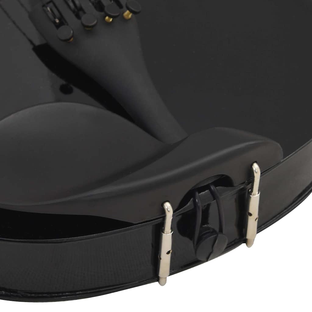 Violine Komplettset mit Bogen und Kinnhalter Helles Holz 4/4