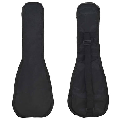Sopran Ukulele Set für Kinder mit Tasche Dunkles Holz 21