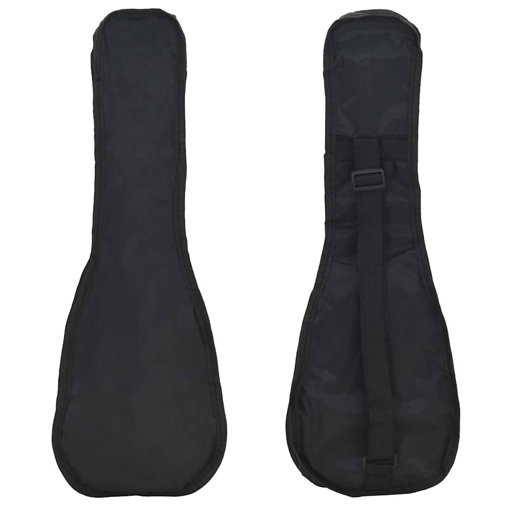 Sopran-Ukulele-Set mit Tasche für Kinder Schwarz 23