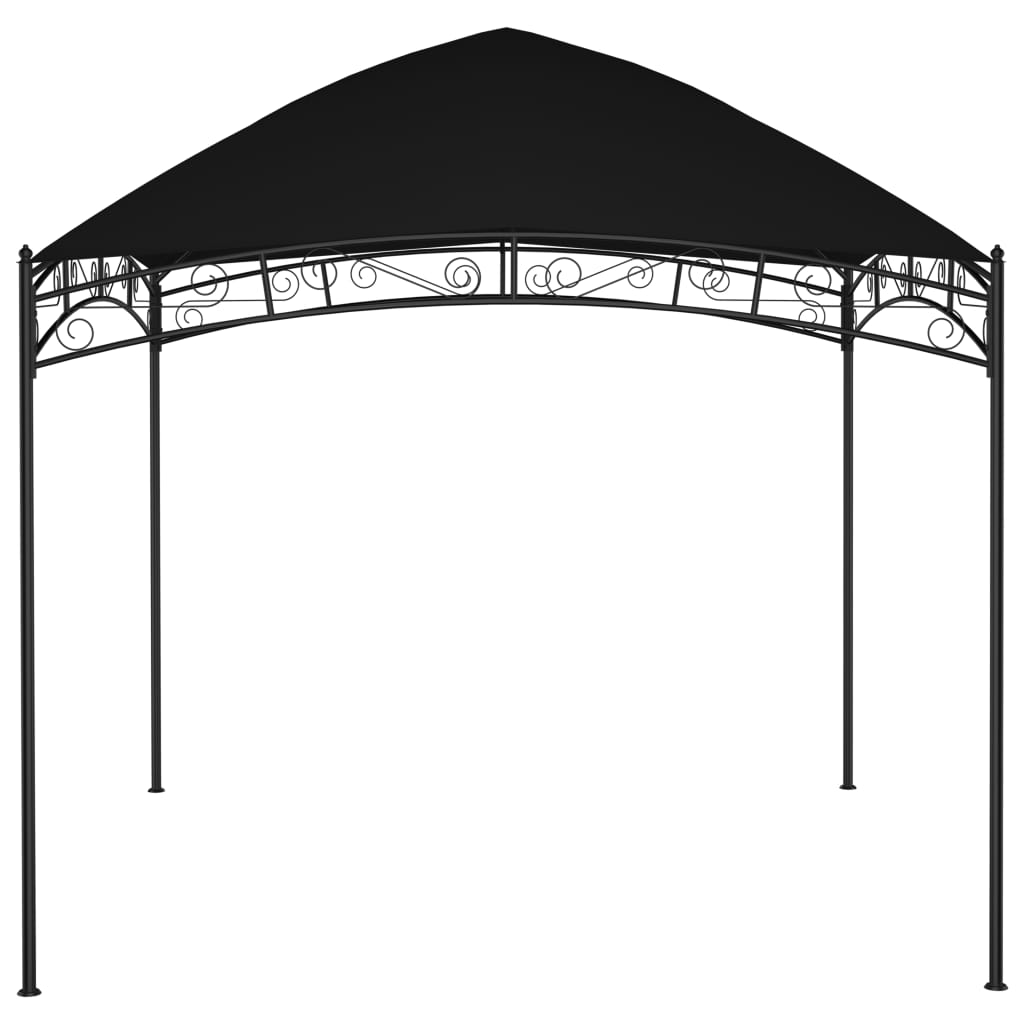 Gartenpavillon 3x3 m Anthrazit 180 g/m²
