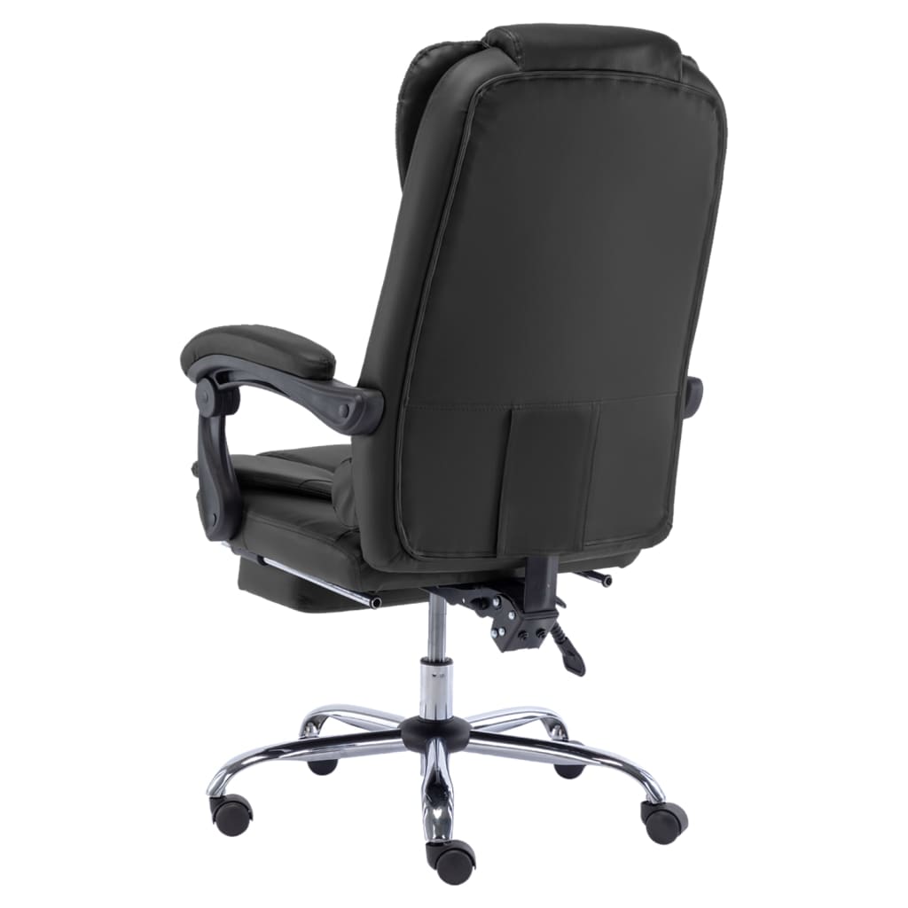 Bürostuhl Schwarz Kunstleder