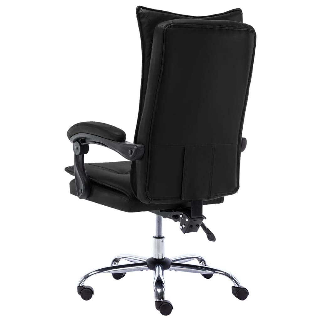 Bürostuhl Schwarz Kunstleder