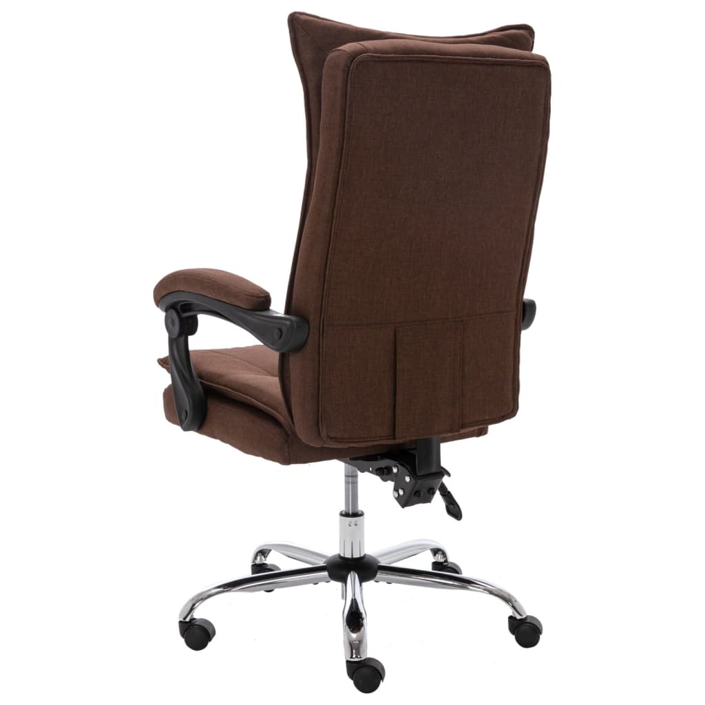 Bürostuhl Braun Stoff
