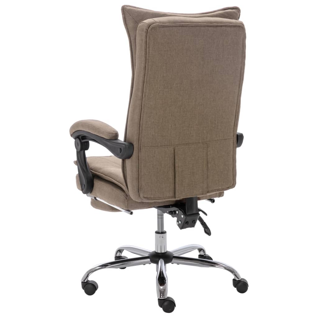 Bürostuhl Taupe Stoff