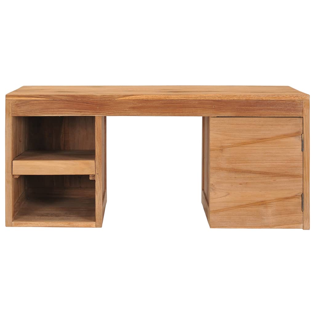 Table basse 90×50×40 cm en bois de teck massif